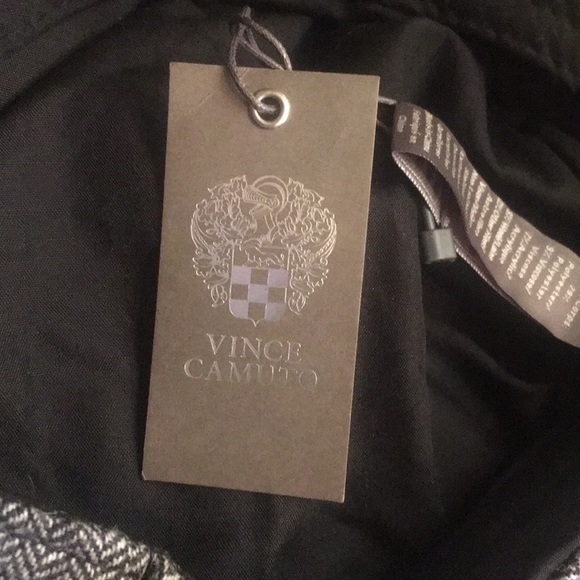 Vince Camuto Herringbone Military Cap - Picture 4 of 8